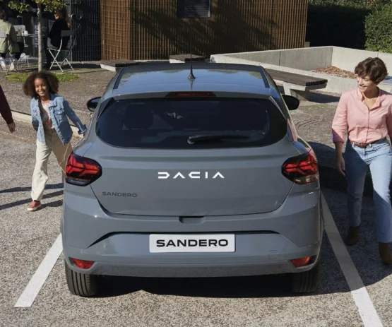 Dacia Sandero Rückenansicht
